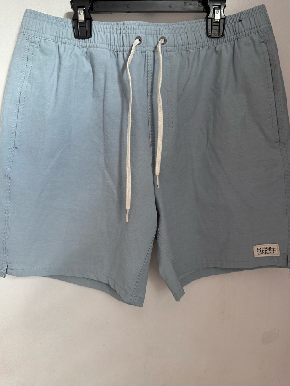 O'Neill Pale Blue Swim Trunks with Elastic Waist